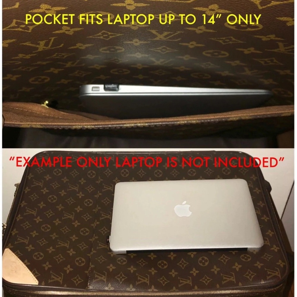 Louis Vuitton Pegase 55 Monogram Suitcase 💝 Excellent Classic Carry on - Picture 14 of 15